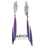 Arior oorhangers Lara lila - 601028 Arior oorhangers Lara lila - 601028