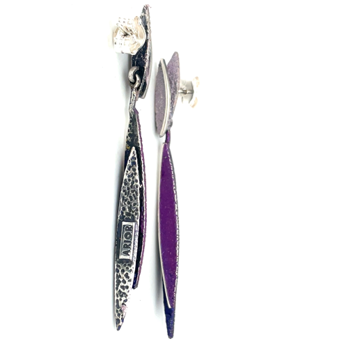 Arior oorhangers Lara lila - 601028 Arior oorhangers Lara lila - 601028