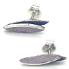 Arior oorknoppen klein Lara lila - 601029 Arior oorknoppen klein Lara lila - 601029