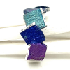 Arior ring Kiros blauw paars groen maat 55 - 601031 Arior ring Kiros blauw paars groen maat 55 - 601031