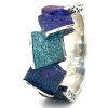 Arior ring Kiros blauw paars groen maat 55 - 601031 Arior ring Kiros blauw paars groen maat 55 - 601031