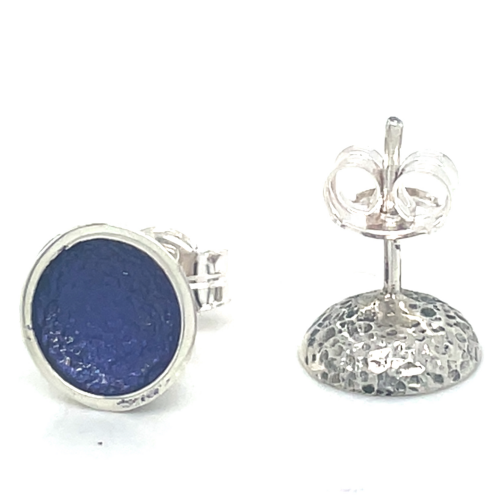 Arior oorknoppen singular klein donker paars / violet - 601042 Arior oorknoppen singular klein donker paars / violet - 601042