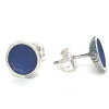 Arior oorknoppen singular klein donker paars / violet - 601042 Arior oorknoppen singular klein donker paars / violet - 601042