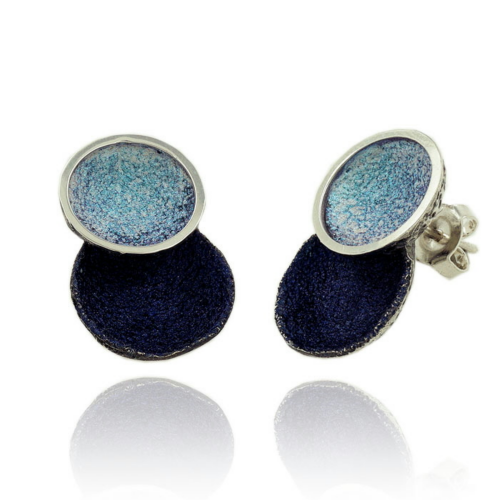 Arior oorknoppen singular blauw - 601047 Arior oorknoppen singular blauw - 601047