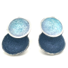 Arior oorknoppen singular blauw - 601047 Arior oorknoppen singular blauw - 601047