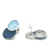 Arior oorknoppen singular blauw - 601047 Arior oorknoppen singular blauw - 601047