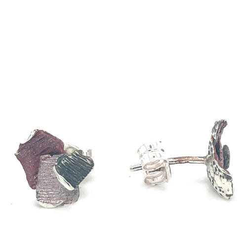 Arior oorknoppen Summum siena rood - 601049 Arior oorknoppen Summum siena rood - 601049