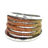Arior Dynamic ring oranje geel, ochre maat 56 - 601052 Arior Dynamic ring oranje geel, ochre maat 56 - 601052