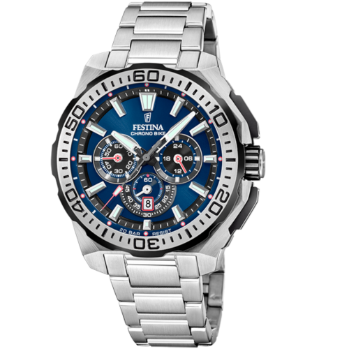 Festina chrono bike horloge 2025 blauw F20724/2 - 601061 Festina chrono bike horloge 2025 blauw F20724/2 - 601061