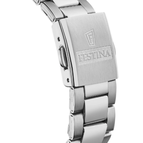 Festina chronograaf horloge blauw klein F20457/2 - 601066 Festina chronograaf horloge blauw klein F20457/2 - 601066