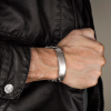 Lotus sgraveerarmband heren staal - 601069 Lotus sgraveerarmband heren staal - 601069