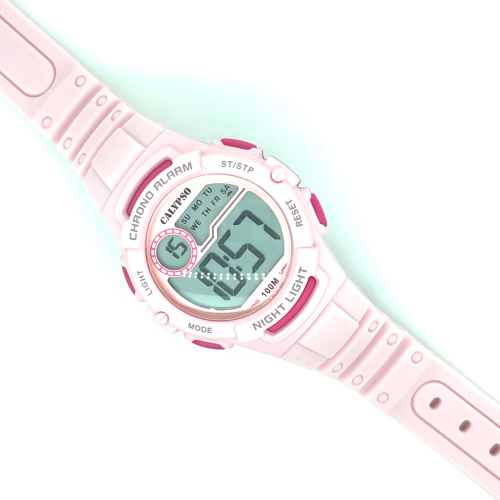 roze kinder hologe calypso K5852-1 digitaal - 601077