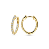 Diamanten oorringen geel goud met lab grown diamant 0.46ct (2x 0.23ct) h si - 601095 Diamanten oorringen geel goud met lab grown diamant 0.46ct (2x 0.23ct) h si - 601095