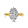 prachtige ring met lab grown diamant 0.48ct h si maat 54 in geel goud - 601096 prachtige ring met lab grown diamant 0.48ct h si maat 54 in geel goud - 601096