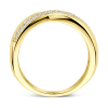 ring met lab grown diamanten 0.30ct h si geel goud maat 54 - 601097 ring met lab grown diamanten 0.30ct h si geel goud maat 54 - 601097