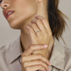 wit gouden ring met lab grown diamant 0.25ct h si maat 54 - 601099 wit gouden ring met lab grown diamant 0.25ct h si maat 54 - 601099