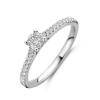 wit gouden ring met lab grown diamant 0.39ct h si maat 52 - 601100 wit gouden ring met lab grown diamant 0.39ct h si maat 52 - 601100