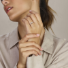 wit gouden ring met lab grown diamant 0.39ct h si maat 52 - 601100 wit gouden ring met lab grown diamant 0.39ct h si maat 52 - 601100