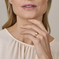 prachtige gouden ring met grote lab grown diamant 1.00ct h si maat 53,5 - 601104 prachtige gouden ring met grote lab grown diamant 1.00ct h si maat 53,5 - 601104