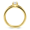 prachtige gouden ring met grote lab grown diamant 1.00ct h si maat 53,5 - 601104 prachtige gouden ring met grote lab grown diamant 1.00ct h si maat 53,5 - 601104