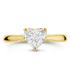 diamanten ring lab grown 1.00ct h si goud maat 54 - 601107 diamanten ring lab grown 1.00ct h si goud maat 54 - 601107