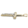 Gouden kruis hanger met corpus - 601108 Gouden kruis hanger met corpus - 601108