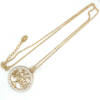 lotus style ketting goudkleurig levensboom groot 42-45cm - 601136