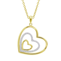 lotus style ketting goudkleurig hartje - 601138 lotus style ketting goudkleurig hartje - 601138