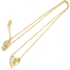 lotus style ketting goudkleurig hartje 42-45cm - 601140