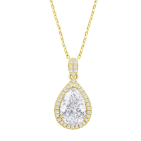 lotus style ketting goudkleurig druppel 42cm - 45cm - 601141 lotus style ketting goudkleurig druppel 42cm - 45cm - 601141