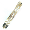 goudkleurige stalen armband bangel met steentjes - 601157 goudkleurige stalen armband bangel met steentjes - 601157