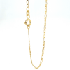 ketting figaro 1.5mm en 60cm massief gouf - 601183