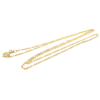 ketting figaro 1.5mm en 60cm massief gouf - 601183