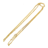 ketting anker geslepen geel goud 45cm 1.8mm - 601184