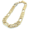 Herenarmband Fjory VH Figaro schakel 5,0mm breed 19cm - 601194 Herenarmband Fjory VH Figaro schakel 5,0mm breed 19cm - 601194