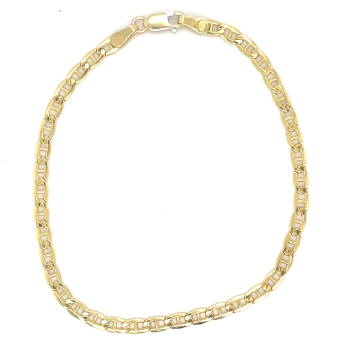 gouden armband Fjory 3mm geel Valkenoog 18cm - 601195