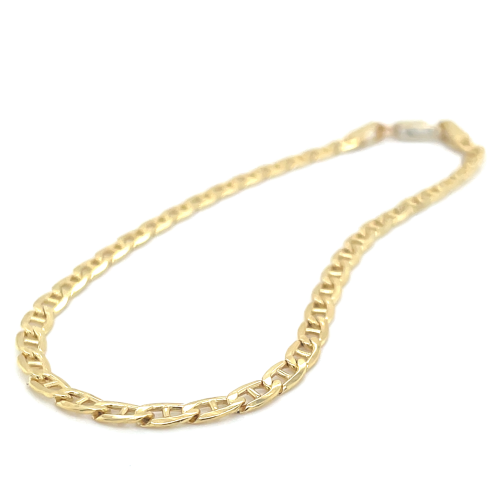 gouden armband Fjory 3mm geel Valkenoog 18cm - 601195