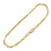 Venetiaans rond met geel tussenoog 3,0mm breed 18cm - 601209