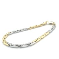 Fjory 3mm bicolor Palmier schakel 18 - 601212 Fjory 3mm bicolor Palmier schakel 18 - 601212