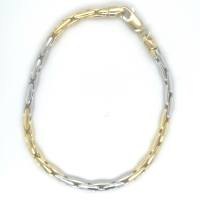 Fjory 3mm bicolor Palmier schakel 18 - 601212 Fjory 3mm bicolor Palmier schakel 18 - 601212