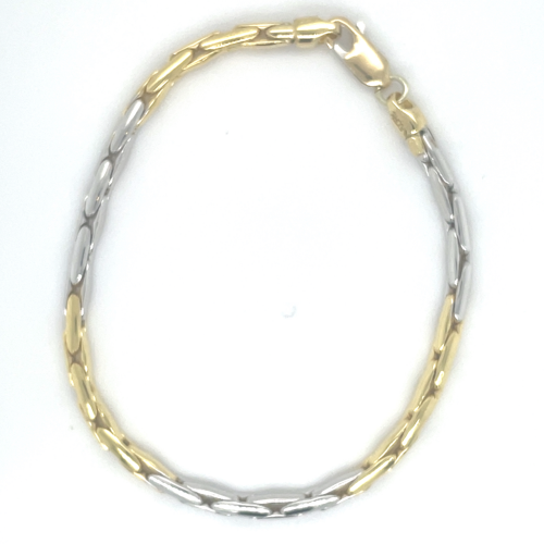 Fjory 3mm bicolor Palmier schakel 18 - 601212