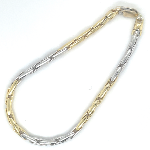 Fjory 3mm bicolor Palmier schakel 18 - 601212