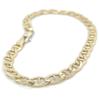 herenarmband Fjory 5mm Valkenoog schakel 21cm - 601216