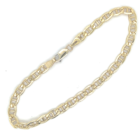 herenarmband Fjory 5mm Valkenoog schakel 21cm - 601216