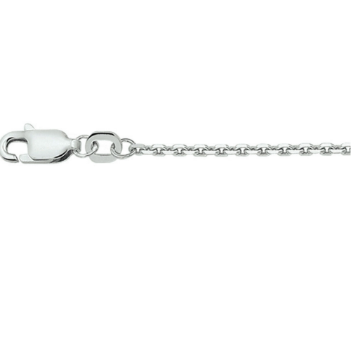 collier anker gediamanteerd 1,7 mm 41 + 4 cm - 601230