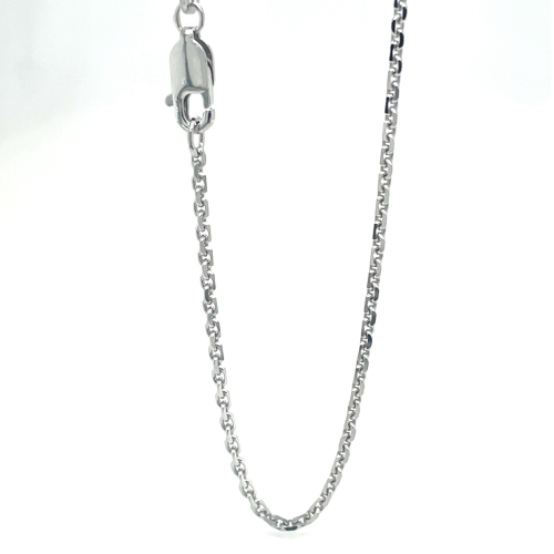 collier anker gediamanteerd 1,7 mm 41 + 4 cm - 601230