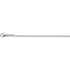 Gourmette ketting zilver 45cm 4-zijdes geslepen 1,7 mm - 601231