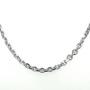 Anker ketting 60cm gediamanteerd zilver 1,6 mm - 601233