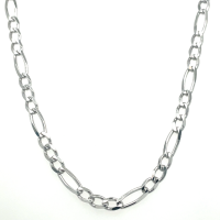figaro ketting 50cm lang in zilver en 3,3 mm breed - 601234 figaro ketting 50cm lang in zilver en 3,3 mm breed - 601234