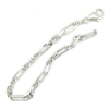 Ankers schakel armband zilver fantasie 19,5cm - 601245 Ankers schakel armband zilver fantasie 19,5cm - 601245